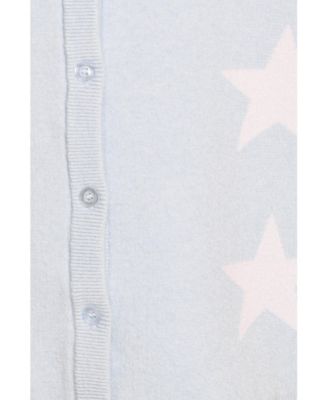 Women's Lela Knitted Shirt - Light Blue Stars