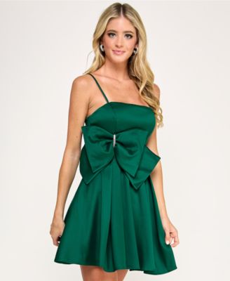 Women's Bow Applique Dress
