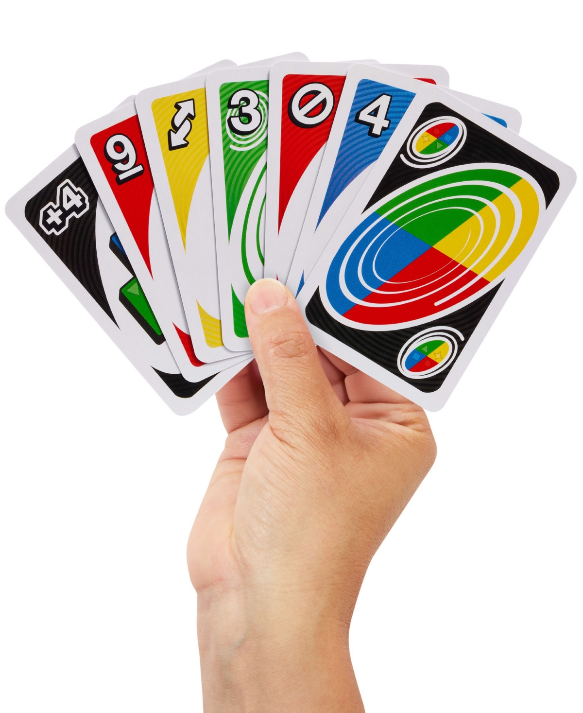 Mattel Uno Spin Card Game For Kid, Adult And Family Nights, Classic Play In Multi
