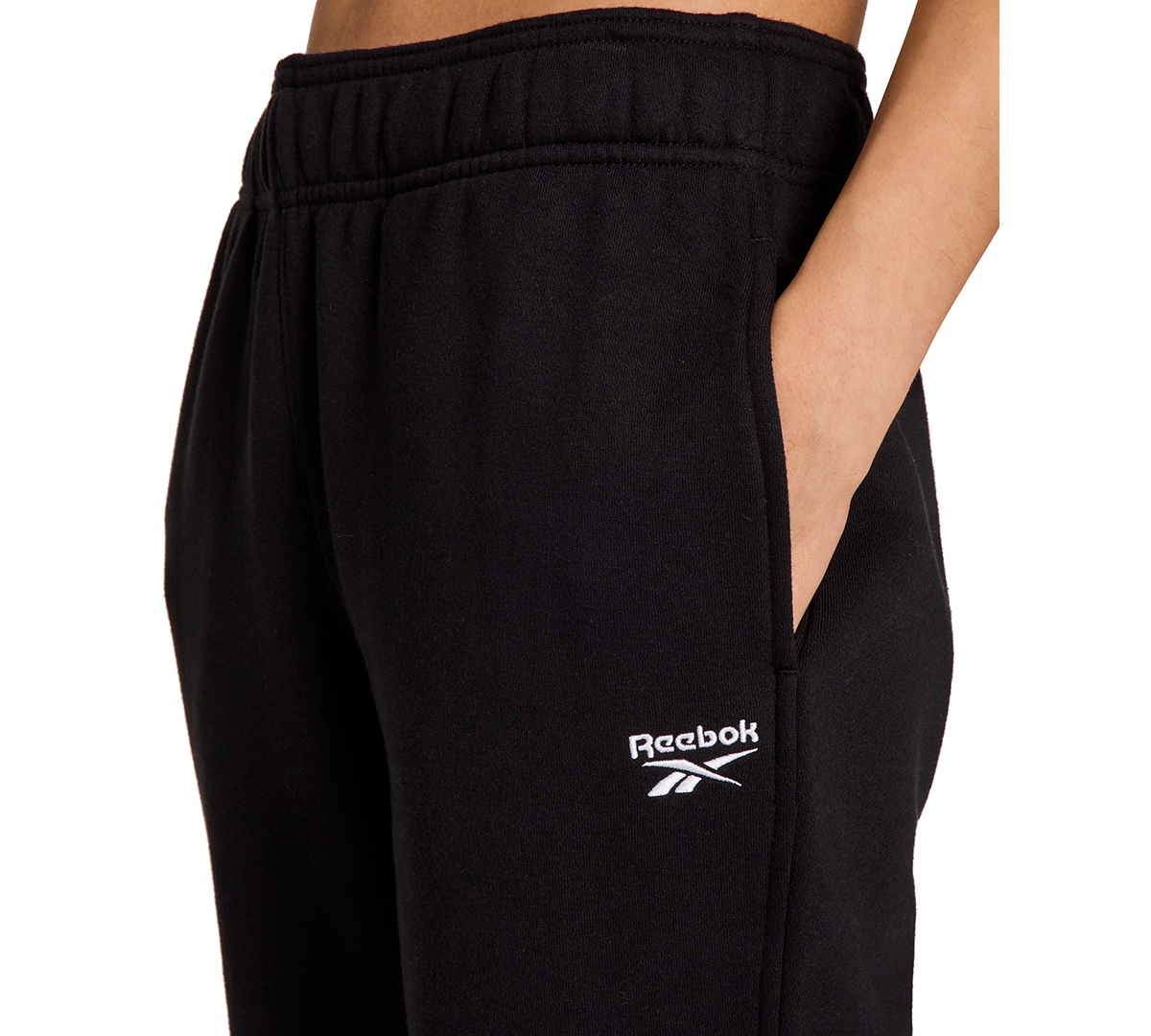 Reebok Women's Loose Fit Sweatpants In Black