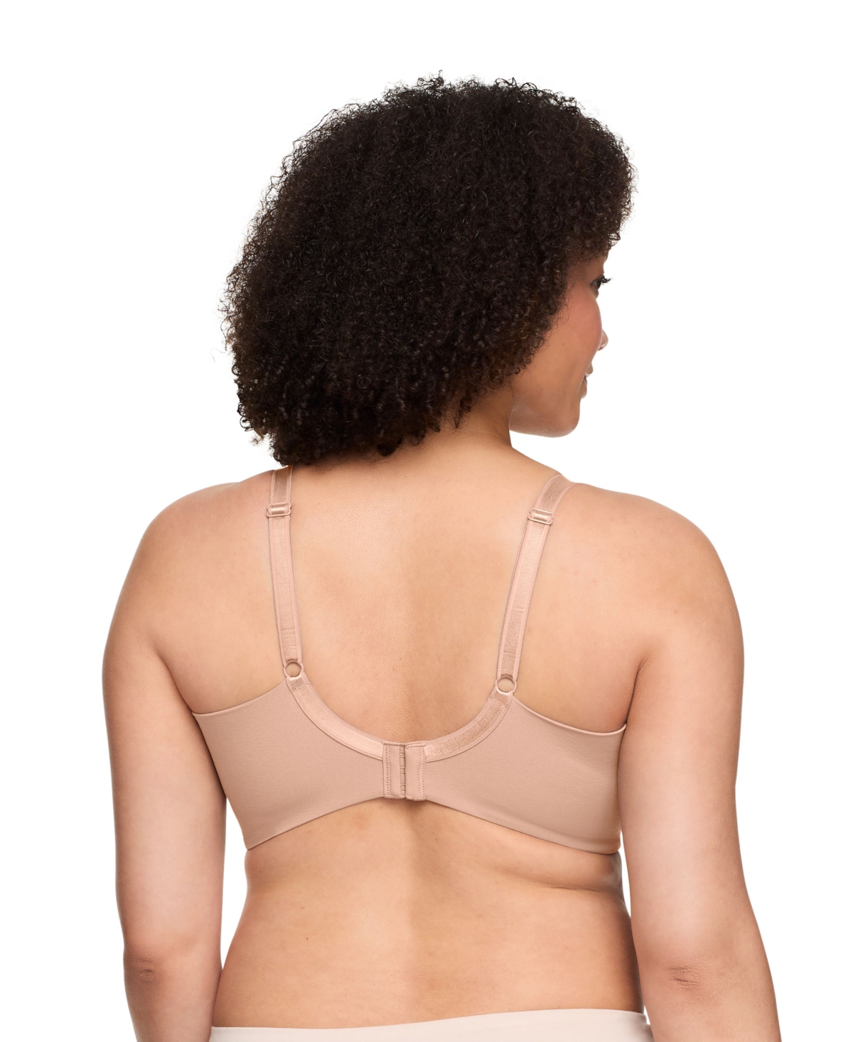 Warner's Women's No Side Effects Underarm-smoothing Wireless Bra Rm3061a In Brown