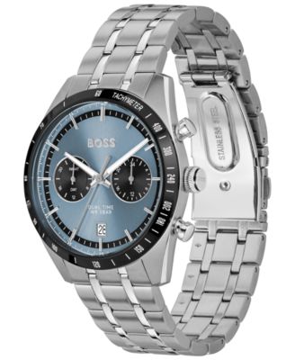 Men's Tourmaster Quartz Multifunction Stainless Steel Watch, 41mm