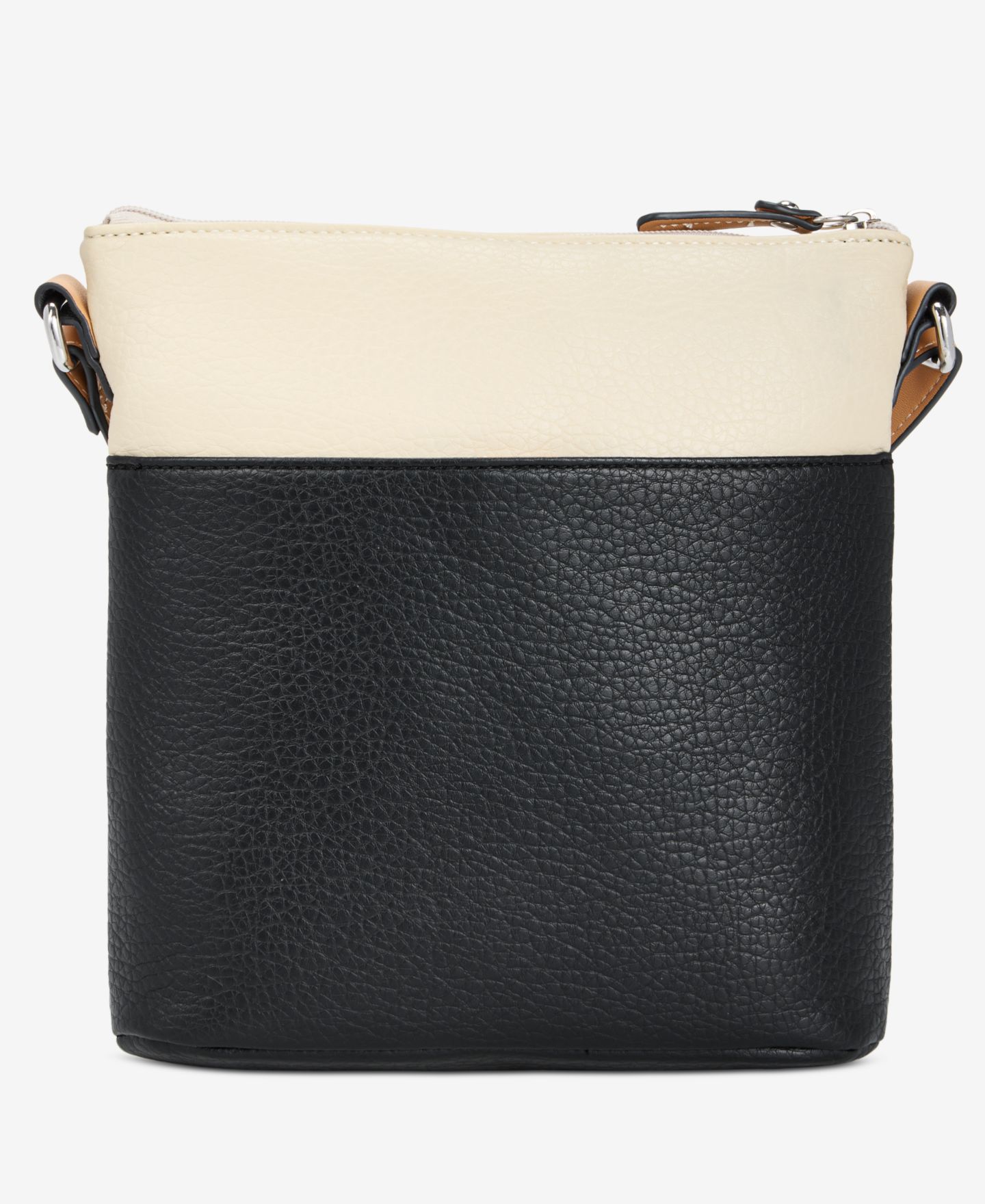 Женская сумка Giani Bernini Colorblock Pebble Crossbody, цвет: Чёрный — фото 2