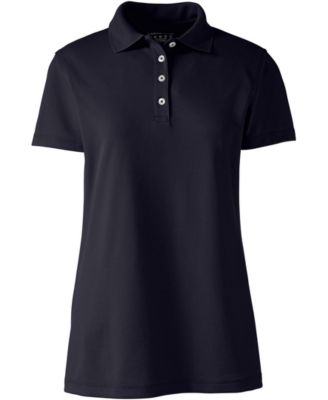 Women's School Uniform Short Sleeve Polyester Polo Shirt