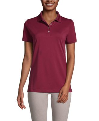 Women's School Uniform Short Sleeve Polyester Polo Shirt