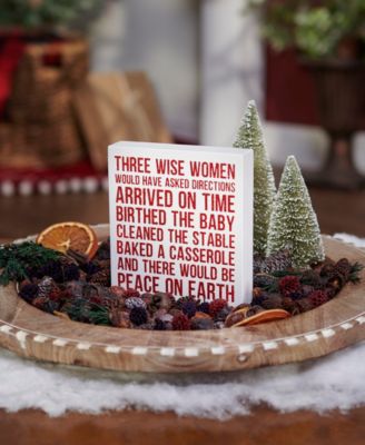 Three Wise Women Block Sign