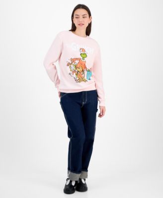 Juniors' The Grinch Holiday Graphic Sweatshirt