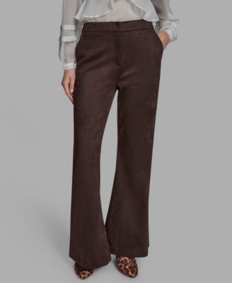 Women's Pinstripe High Rise Pants