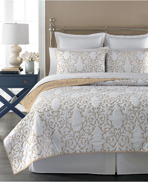 Martha Stewart Collection Closeout 100 Cotton Chateau Quilts