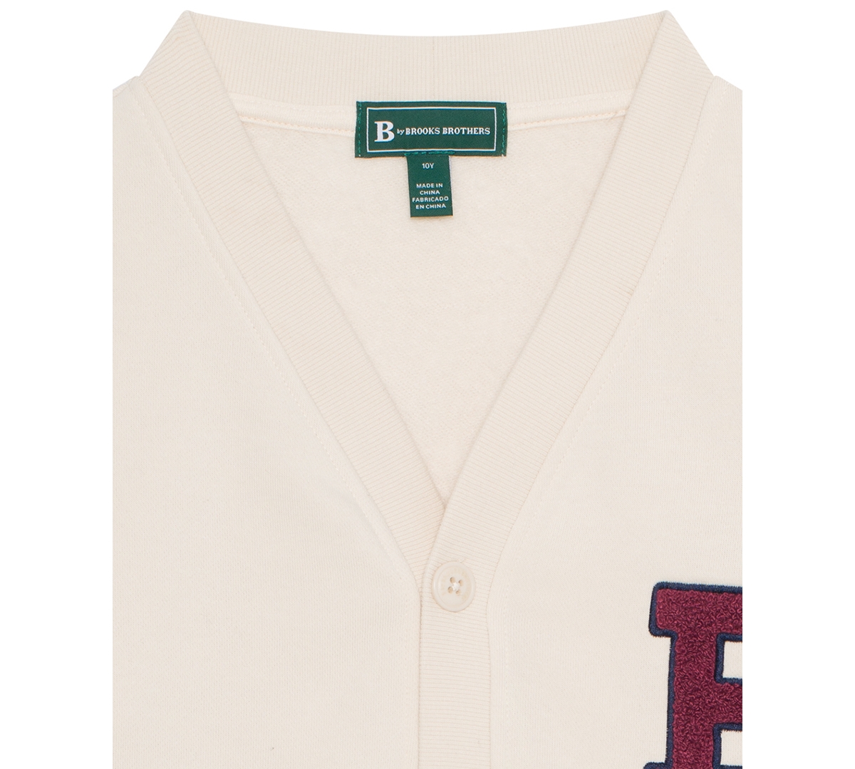 B By Brooks Brothers Big Boys Long Sleeve Cardigan