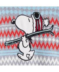 Women's Wool-Cashmere Snoopy Ski Fairisle Sweater
