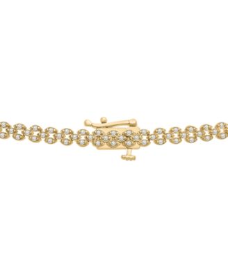 Diamond Necklace (2 ct. t.w.) in 14K Yellow Gold, Exclusive