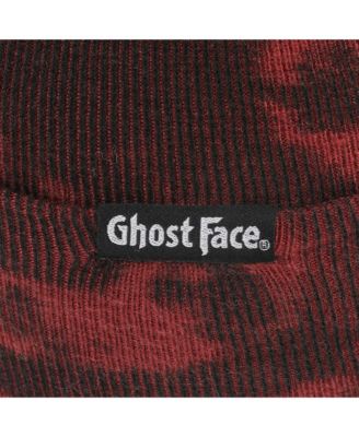 Men's Scream Horror Movie Character Embroidered Patch Beanie Hat for Men
