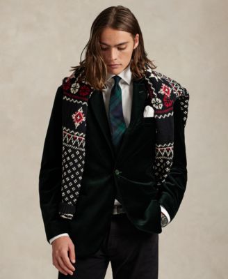 Men's Modern Velvet Tuxedo Jacket