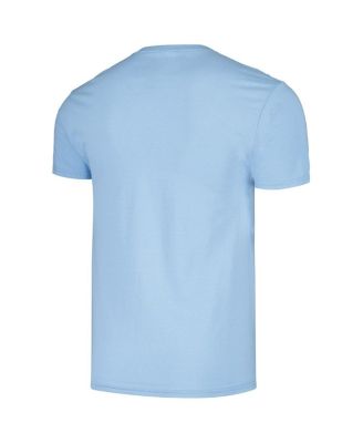 Men's and Women's Blue Janis Joplin Blue Flowers T-Shirt