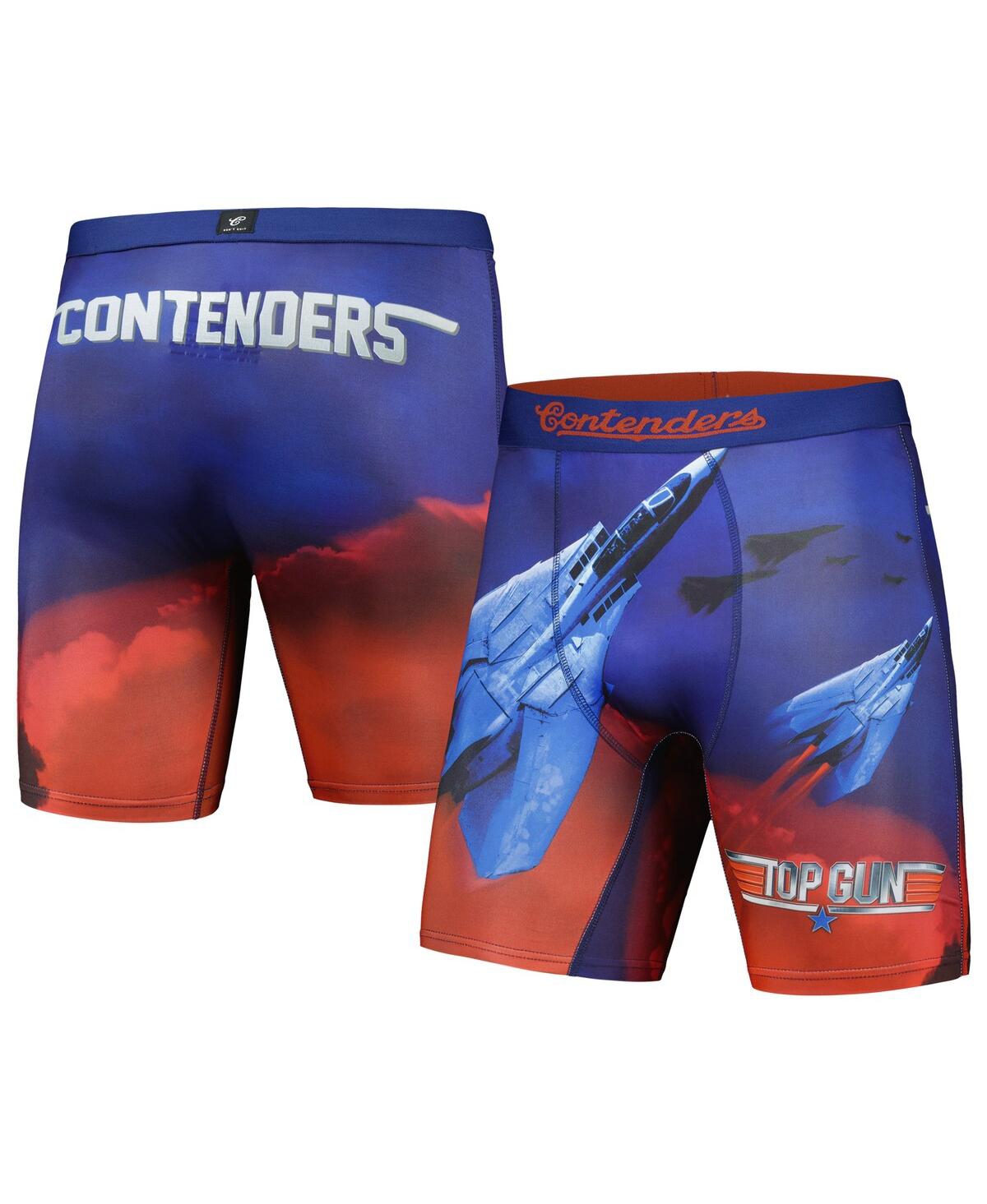 Contenders Clothing Men's Blue Top Gun Boxer Briefs