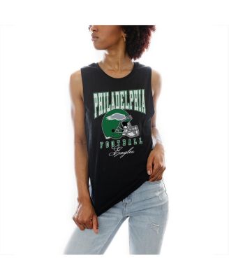 Gameday Couture - Women's Black Philadelphia Eagles Preseason Opener Racerback Tank Top