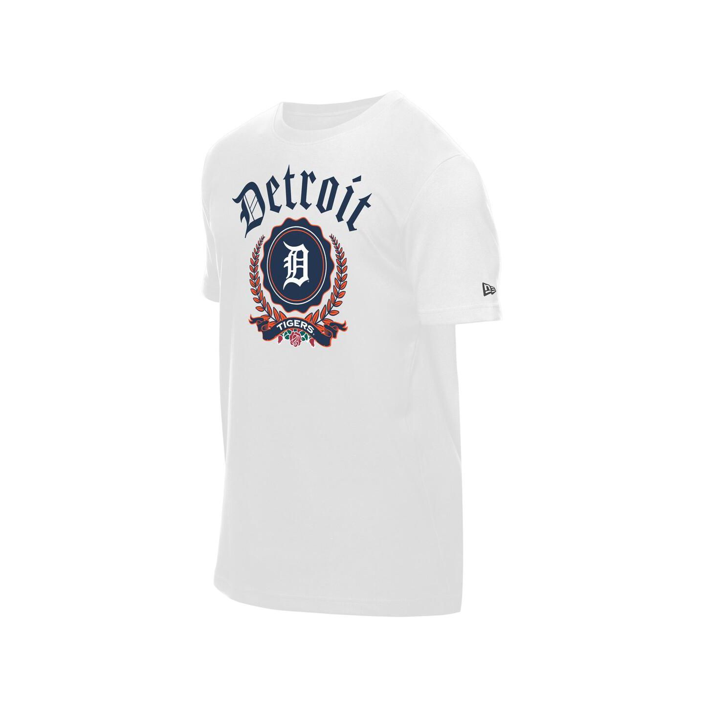 Мужская футболка New Era White Detroit Tigers Fleur Domestic — фото 5