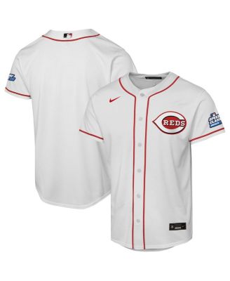 Nike - Big Boys and Girls White Cincinnati Reds 2025 MLB Speedway Classic Home Replica Team Jersey