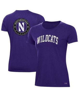 Under Armour - Women's Purple Northwestern Wildcats Essentials 2-Hit Performance T-Shirt