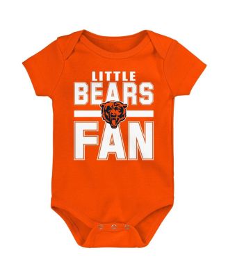 Newborn 3-Piece Chicago Bears Little Tike Bodysuit Set