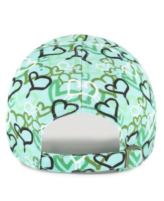 Big Girls Green New York Jets Mural Clean Up Adjustable Hat