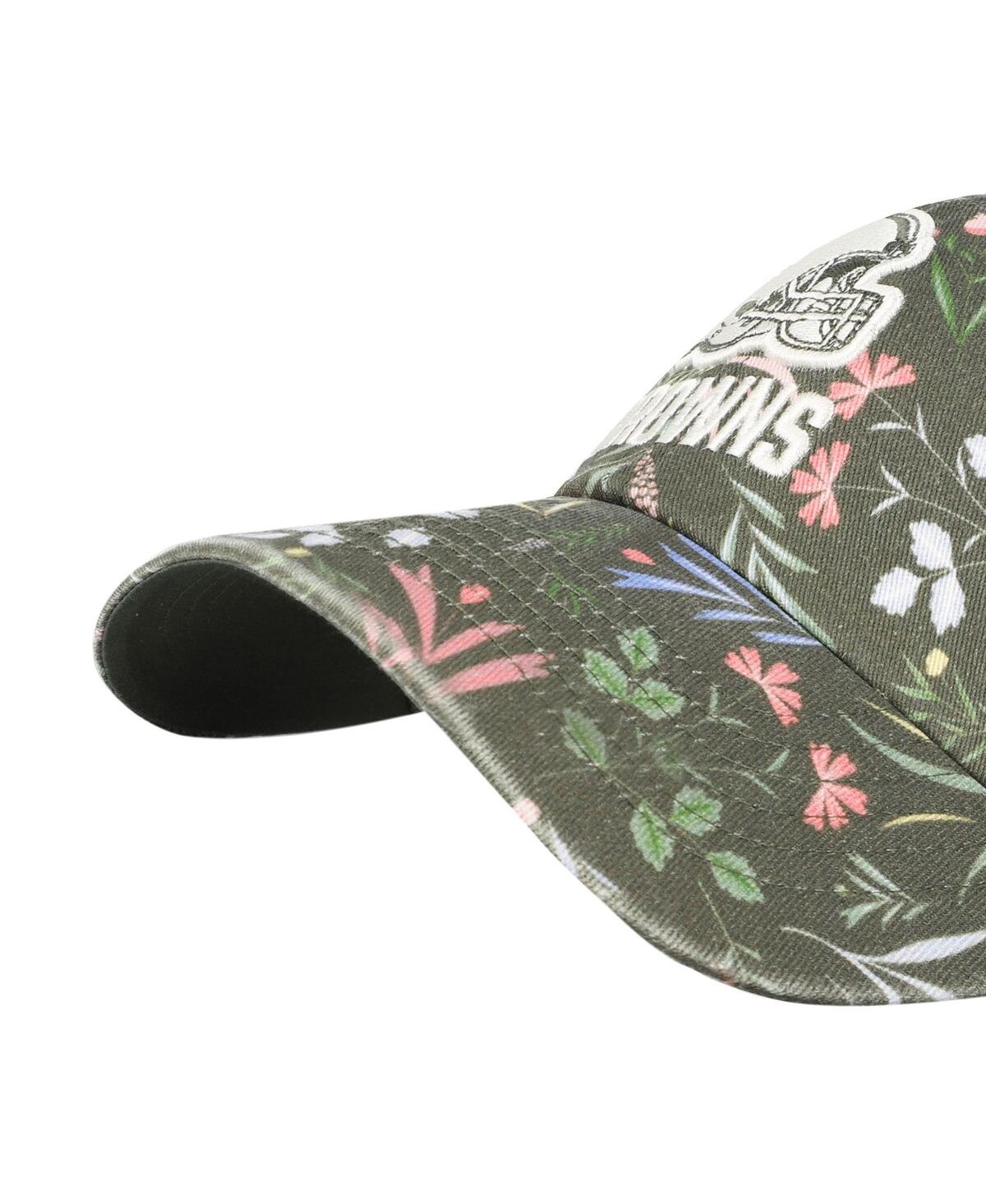 47 Brand Women's Green Cleveland Browns Verbena Clean Up Adjustable Hat In Green