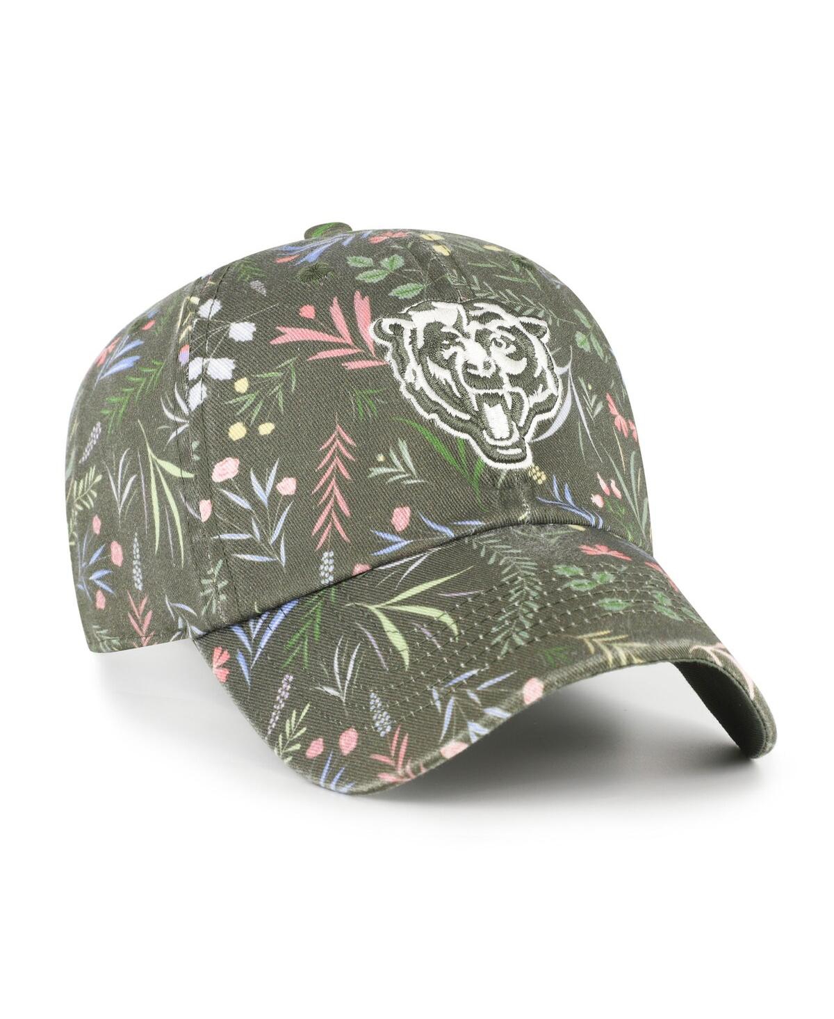 47 Brand Women's Green Chicago Bears Verbena Clean Up Adjustable Hat In Green