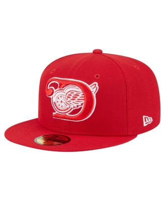 Men's Red Detroit Red Wings Deceptor 59FIFTY Fitted Hat