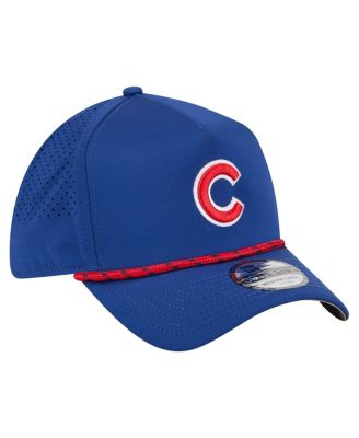 Men's Royal Chicago Cubs 39THIRTY A-Frame Perforated Flex Hat