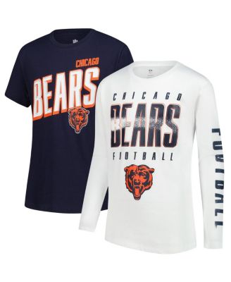 Outerstuff - Big Boys and Girls Chicago Bears The Mix Combo T-Shirt Set