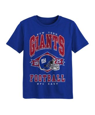 Outerstuff - Preschool Royal New York Giants Kick Off T-Shirt