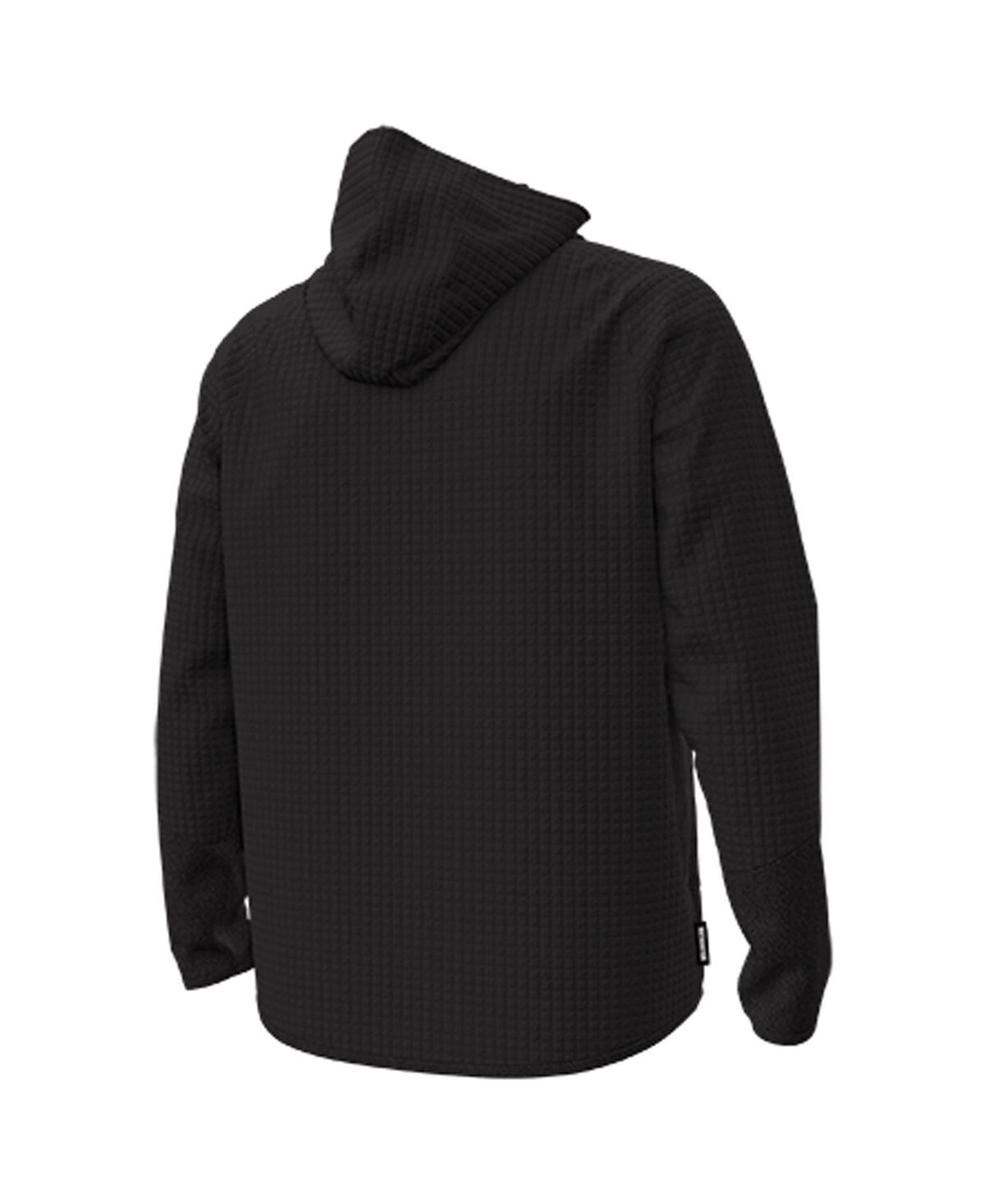 Under Armour Men's Black Northwestern Wildcats Unstoppable Raglan Full-zip Jacket In Black