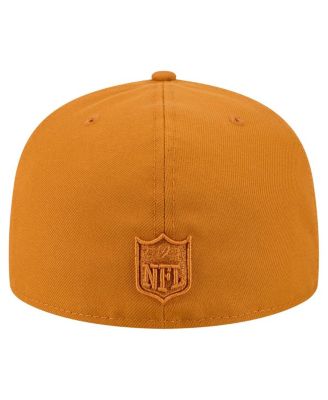 Men's&nbsp;Brown New York Jets Color Pack A-Frame 59FIFTY Fitted Hat