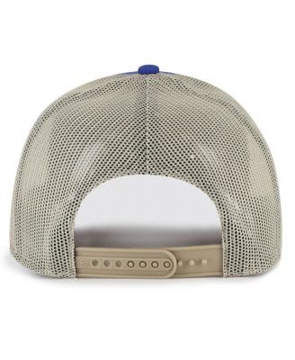 Men's Navy West Virginia Mountaineers Arid Adjustable Trucker Hat