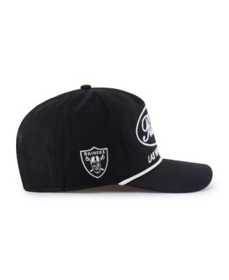 Men's Black Las Vegas Raiders Foundational Hitch Adjustable Hat