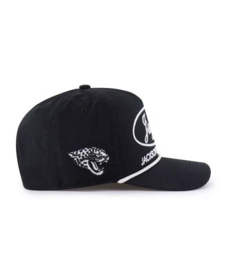 Men's Black Jacksonville Jaguars Foundational Hitch Adjustable Hat