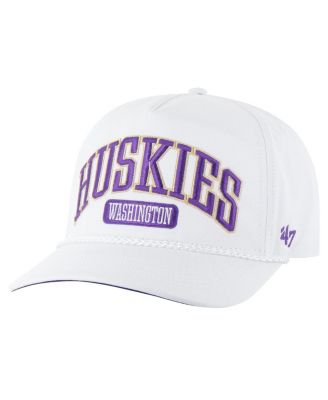 Men's White Washington Huskies Local Arch Hitch Snapback Hat