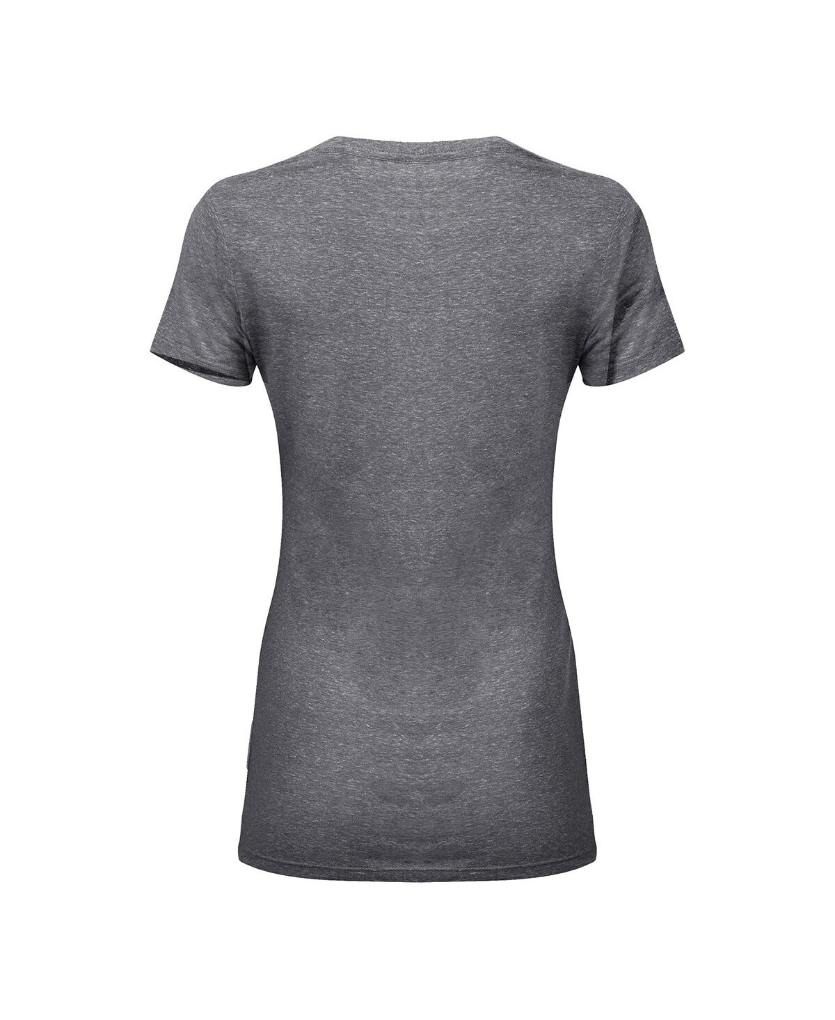 1863FC Women's Heather Gray Barcelona Color Badge Tri-Blend T-Shirt