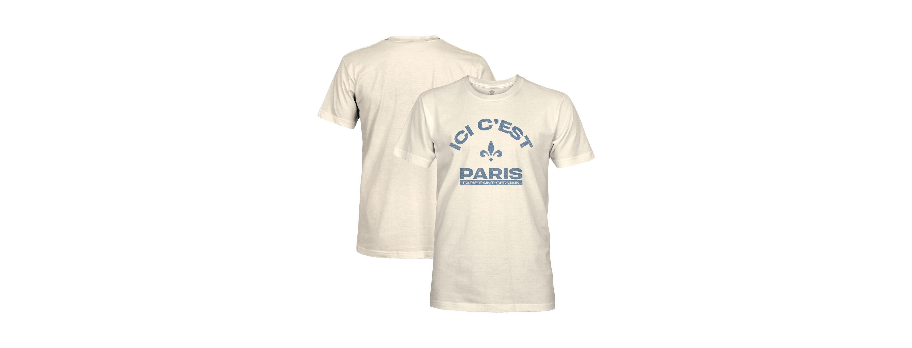1863FC Men's Tan Paris Saint-Germain Team Arch T-Shirt
