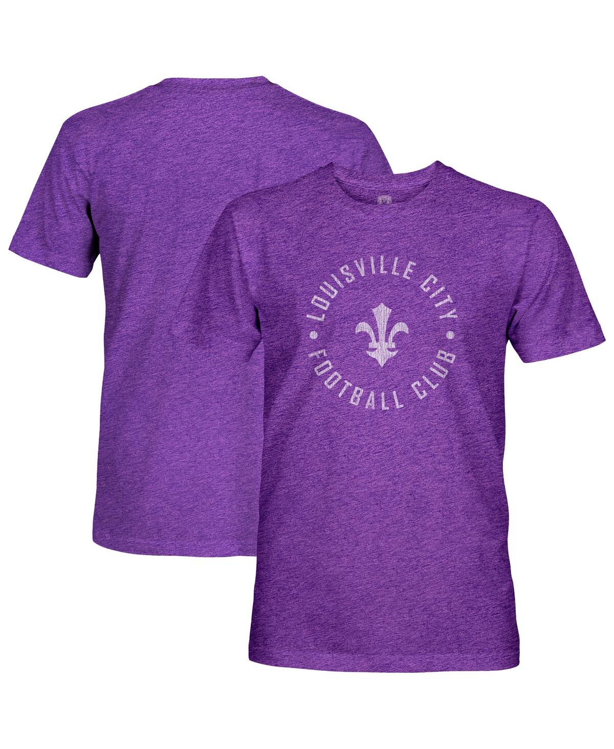 1863fc Men's Purple Louisville City Fc Roundabout Vintage Tri-blend T-shirt In Purple