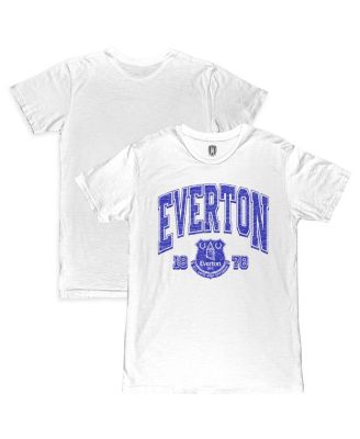1863FC - Men's White Everton Wordmark T-Shirt