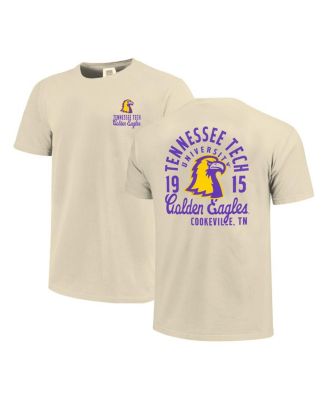 Men's Cream Tennessee Tech Golden Eagles Comfort Colors Mascot Overlay T-Shirt