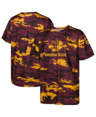 Outerstuff - Big Boys and Girls Maroon Arizona State Sun Devils Scrimmage T-Shirt