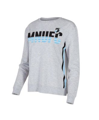Concepts Sport - Women's Gray Minnesota United FC Cedar Tri-Blend Long Sleeve Top