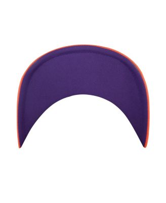 Men's Orange Clemson Tigers Sideband Trucker Adjustable Hat