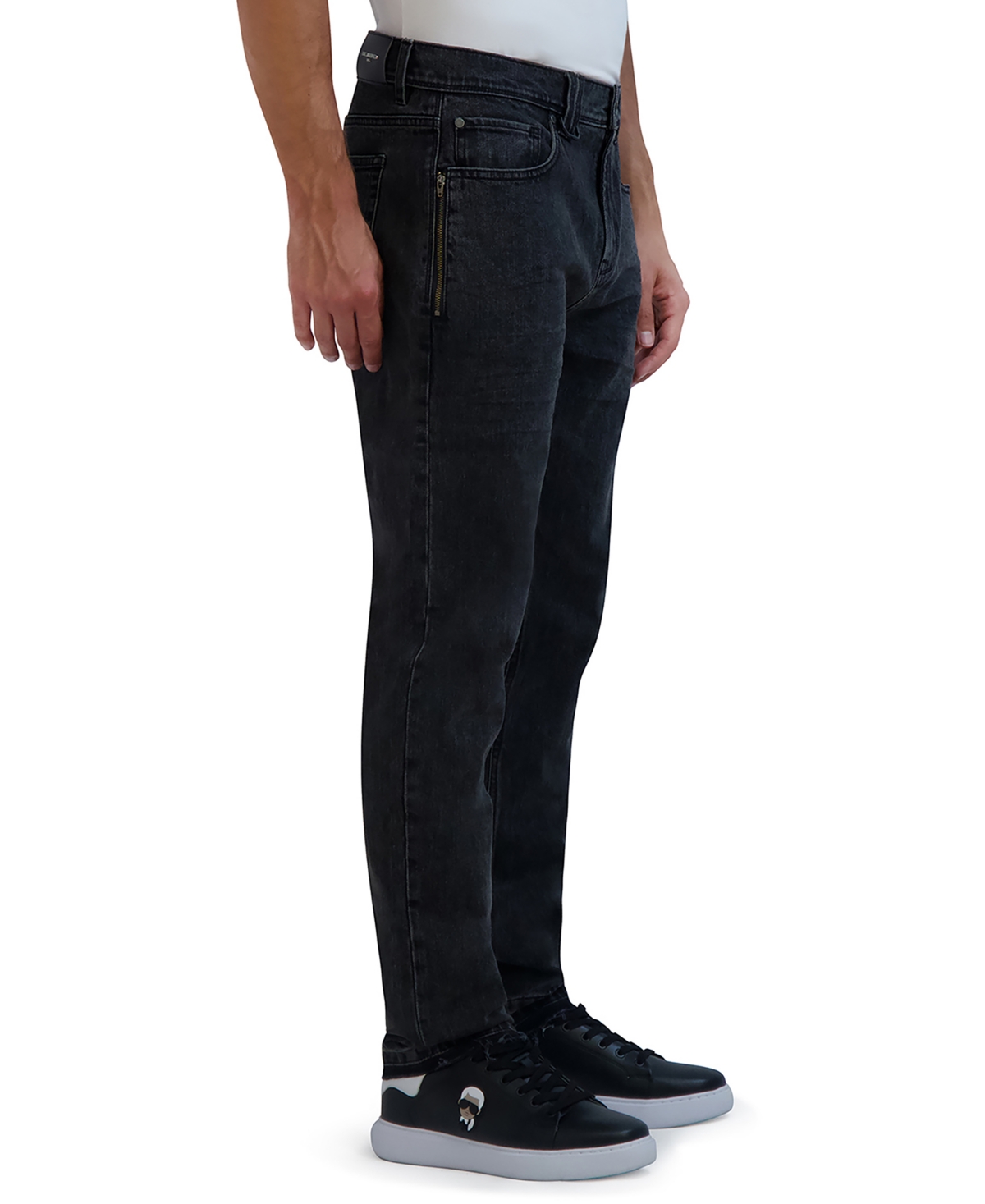 Karl Lagerfeld Trouser In Black