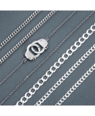 Big Thick Solid Heavy Braid Rope Wheat or Miami Cuban Curb Link Bracelet Plus Size .925 Sterling Silver 8 8.5 9 Inch