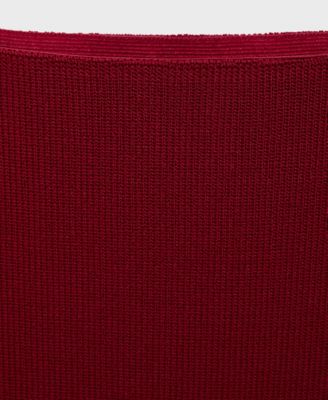 Women's Fine Knit Midi Skirt