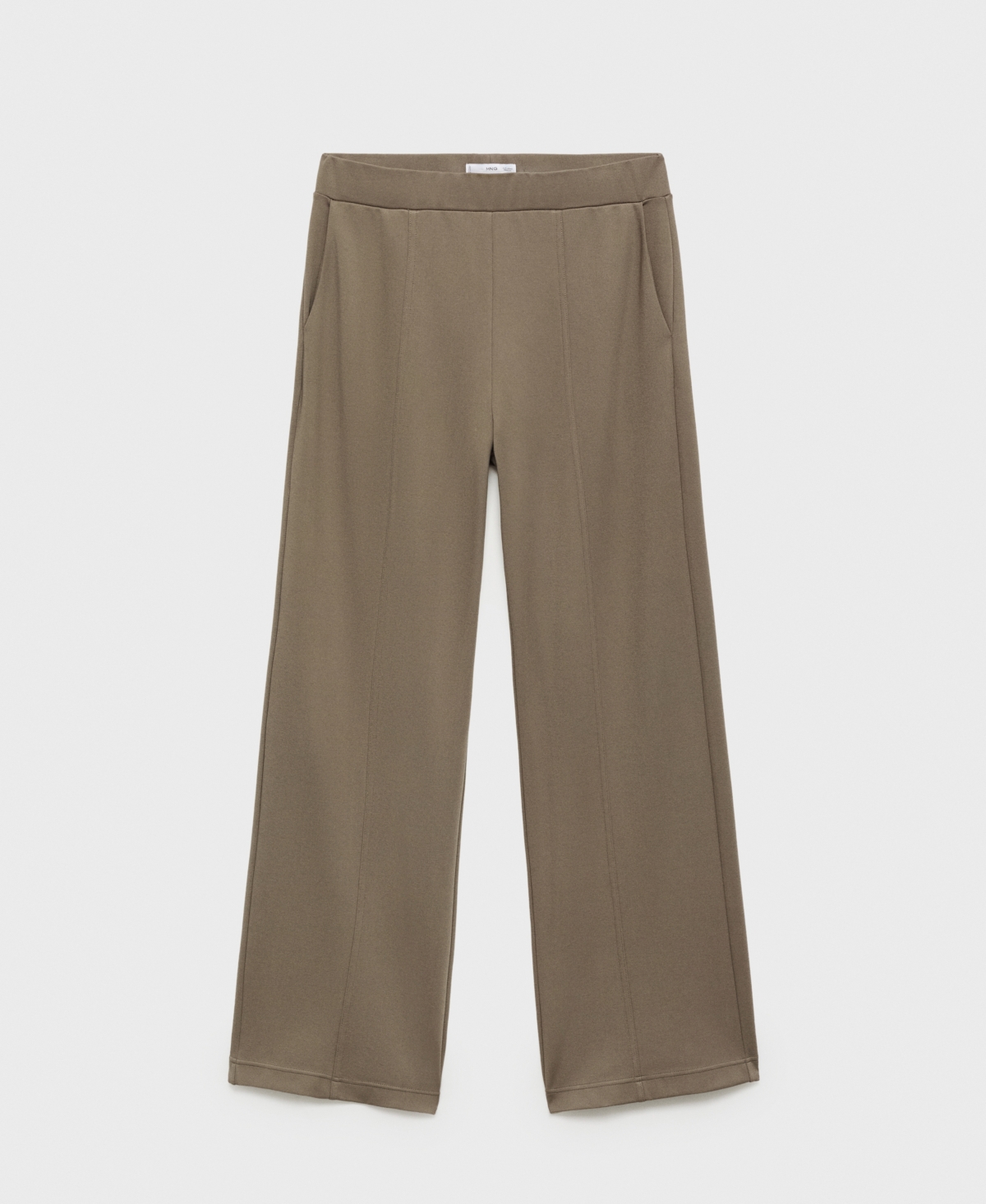 Mango Women's Elastic Waist Jogger Pants In Brown